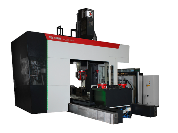 Gantry machining center FRF machining large complex steel component