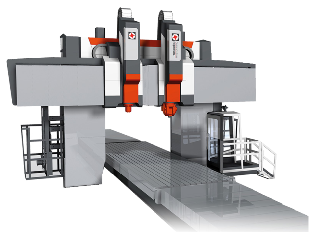Gantry machining center FRP machining large industrial component